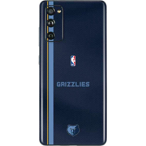 NBA Memphis Grizzlies Jersey Galaxy S20 Fan Edition Skin